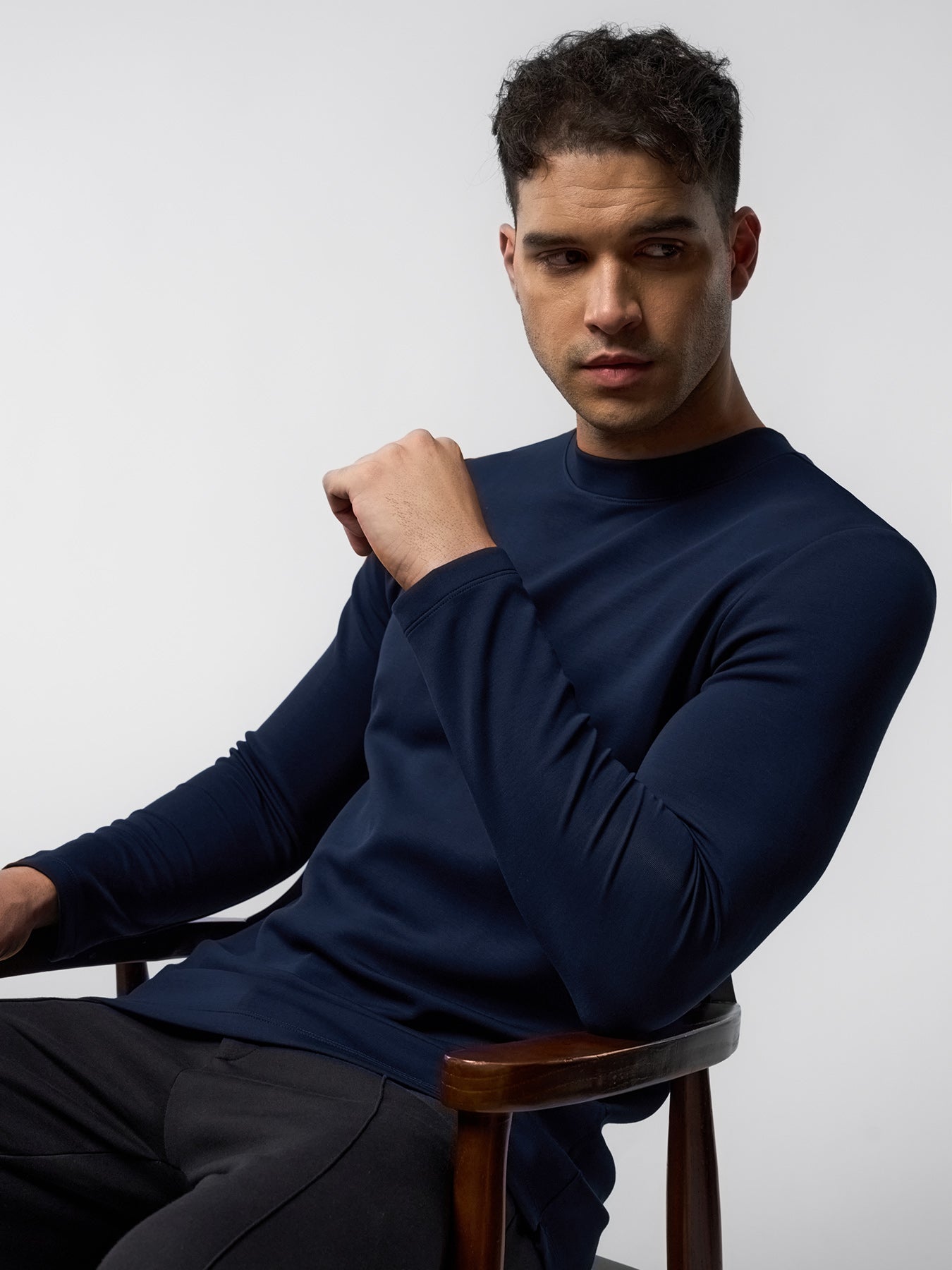 Modal Blend Long Sleeve Tee