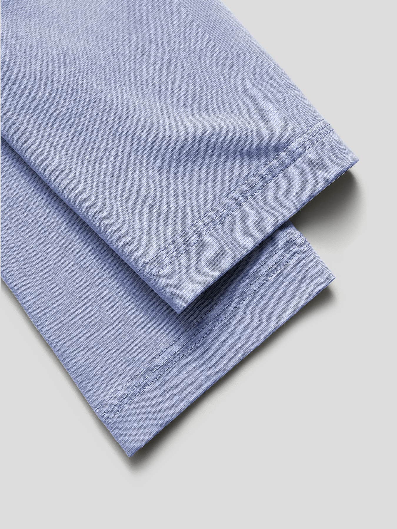 StaySmooth Long Sleeve Curve Hem Tee: Slim Fit
