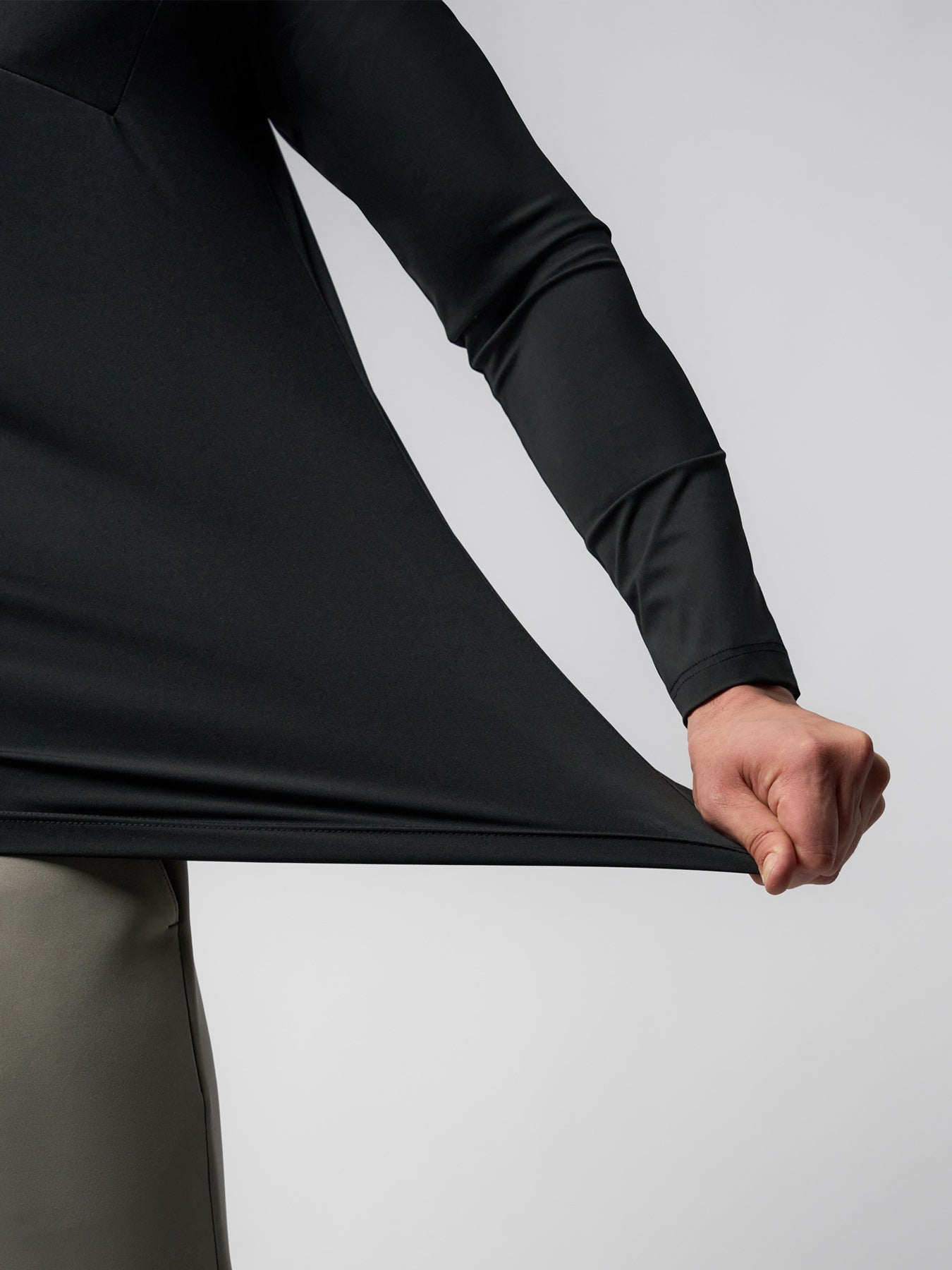 SmoothBlend Half Zip Chest Pocket Tee