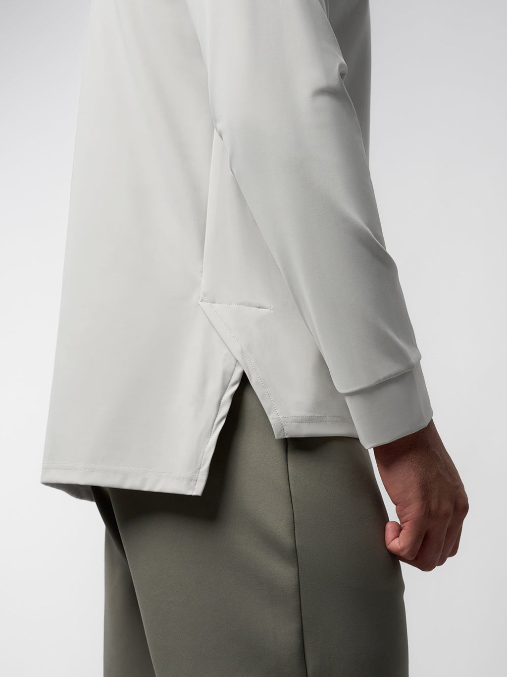 Smoothblend Split Hem Hoodie