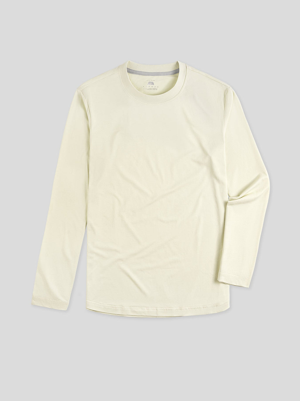 StaySmooth Long Sleeve Curve Hem Tee: Slim Fit