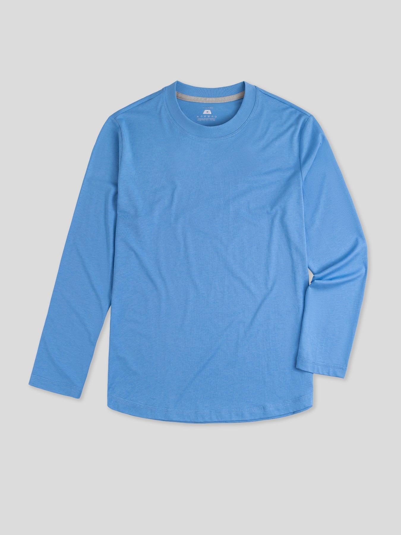 StaySmooth Long Sleeve Curve Hem Tee:Classic Fit