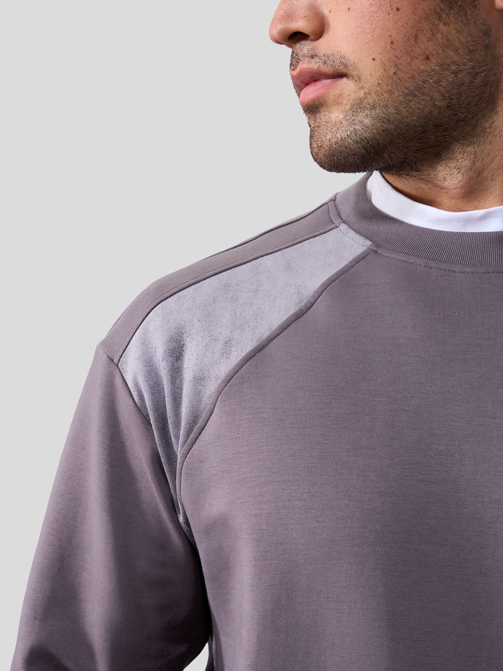 CozySpacer SuedePatch Sweatshirt