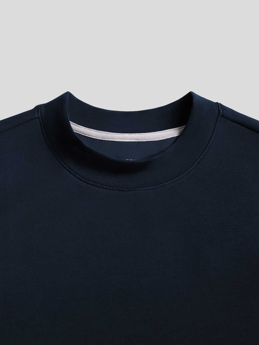 Modal Blend Elbow Patch Long Sleeve Tee:Classic Fit